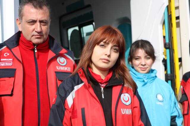 Kurtarma çalışmasında hemşireyi sevindiren küfür