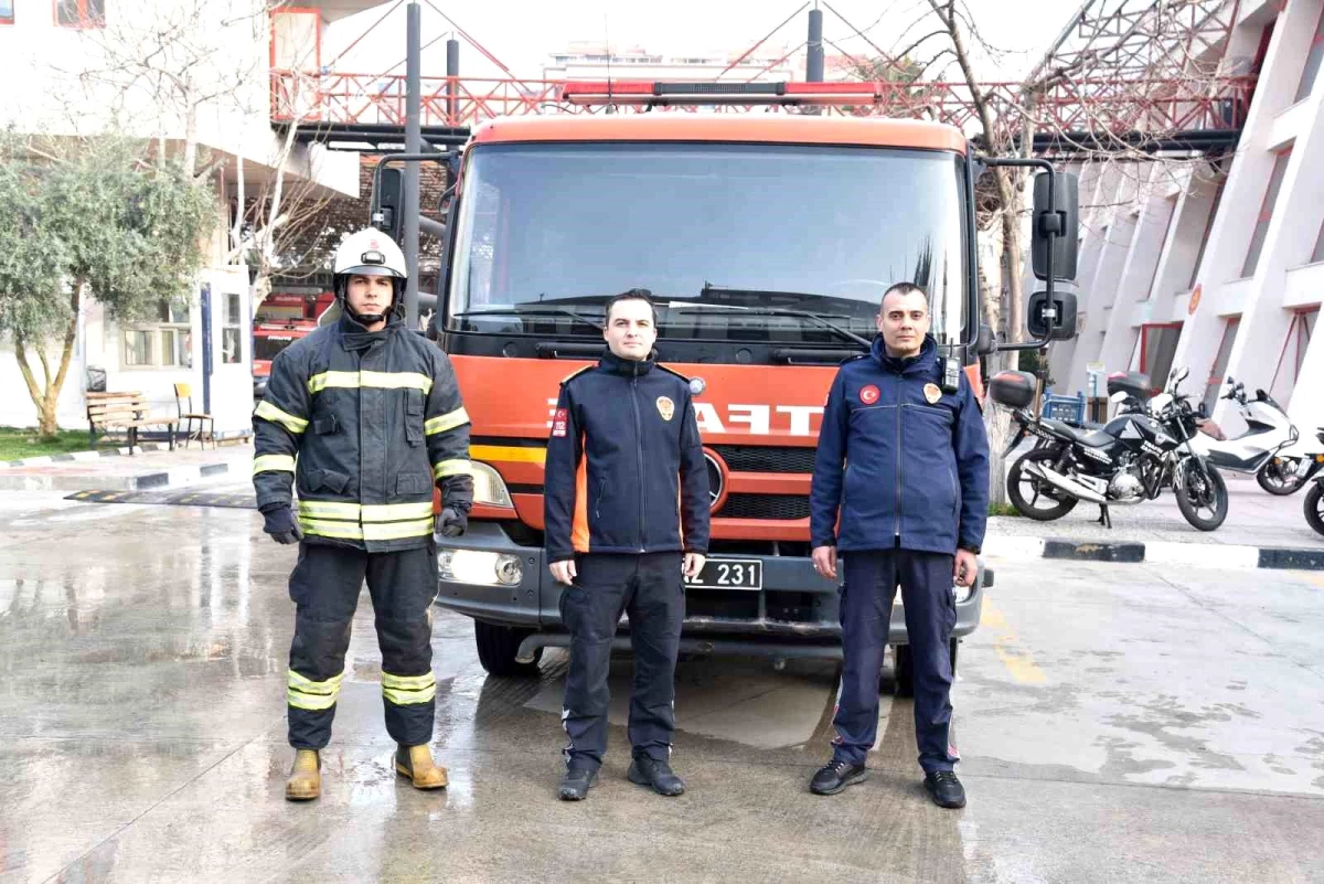 Manisa İtfaiyesi çadır kentte görevlendirildi