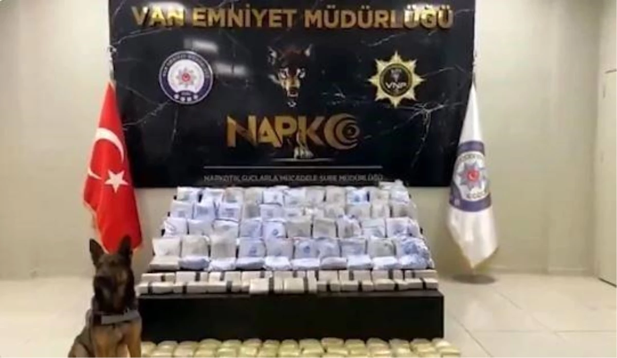 Van\'da nefes kesen operasyon: 200 kilo eroin ele geçirildi