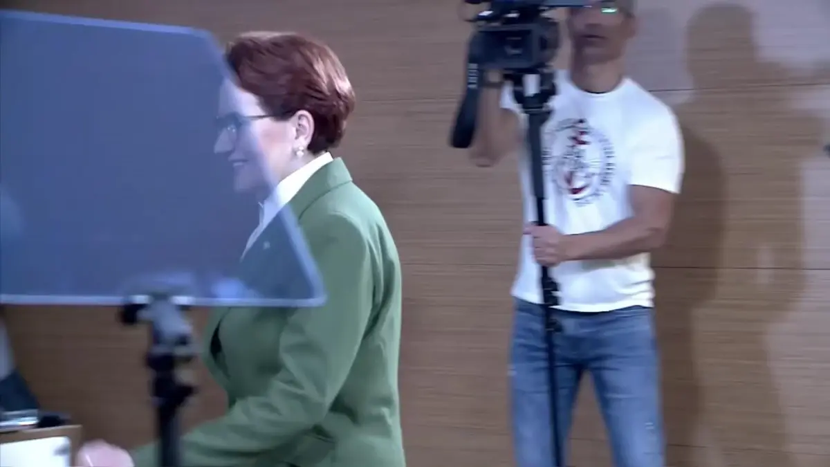 Akşener: "İki İsmin Adaylığı Konusunda Görüşümüzü Beyan Ettik. Bu İki İsim Mansur Yavaş ile Ekrem İmamoğlu\'ydu.