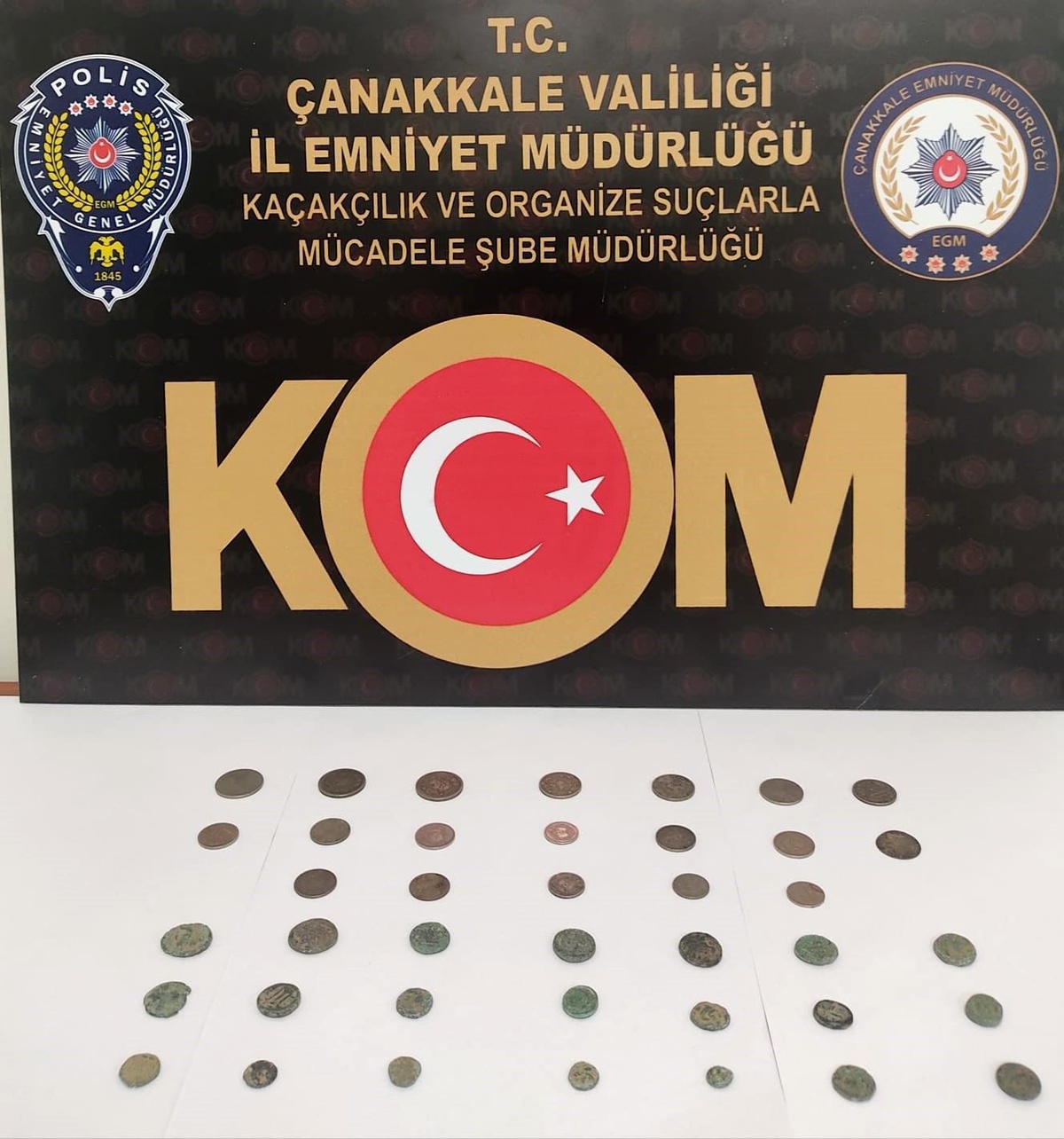 Çanakkale\'de tarihi eser kaçakçılığı operasyonu