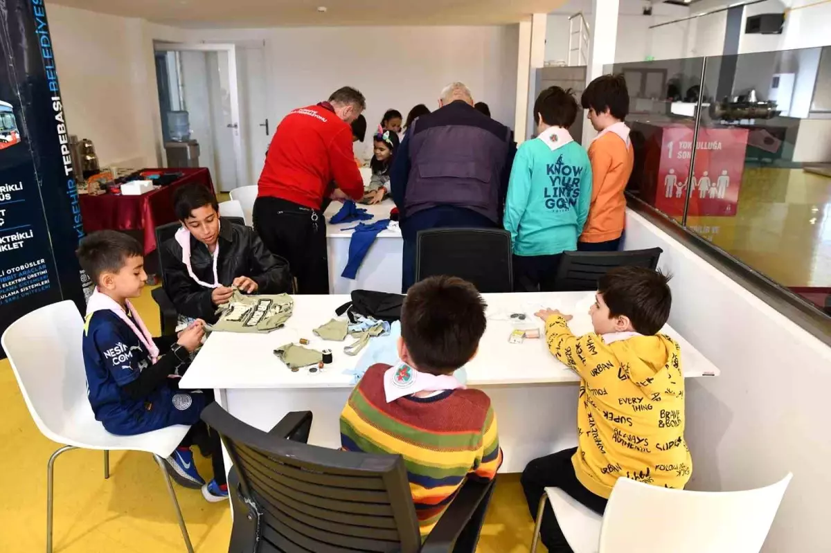 İklim izcileri ilk yardım öğreniyor