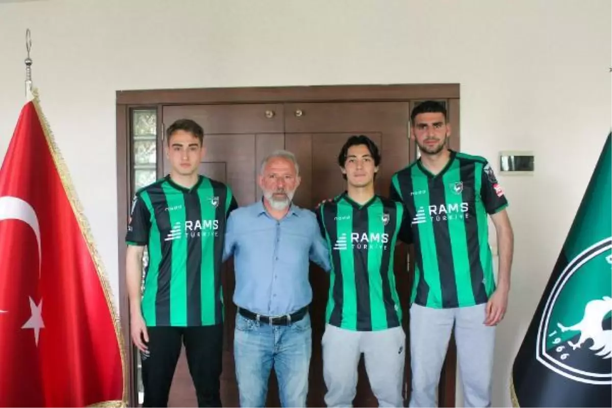 Denizlispor\'dan 3 genç takviyesi