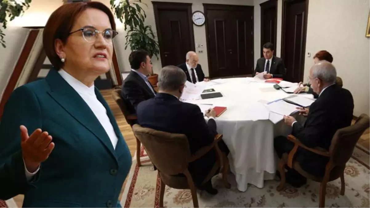 İYİ Parti\'nin 6\'lı Masa\'ya dönmek için bir şartı var: Bunu yaparlarsa süreç devam eder