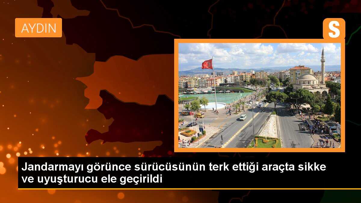 Jandarmayı görünce sürücüsünün terk ettiği araçta sikke ve uyuşturucu ele geçirildi