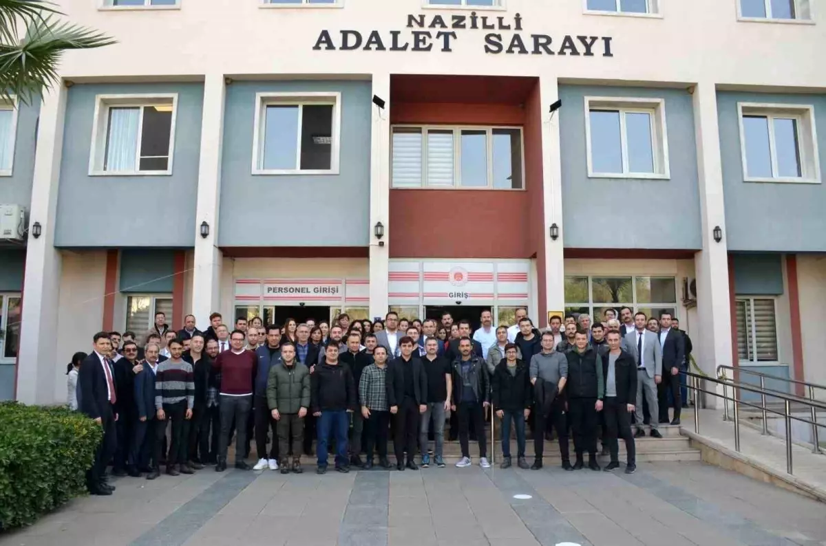 Nazilli Adliyesi\'nden deprem bölgesine 15 zabıt katibi gönderildi