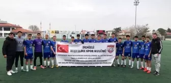 Genç futbolculardan deprem hassasiyeti