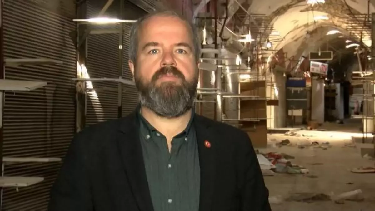 KAHRAMANMARAŞ\'IN 500 YILLIK TARİHİ ÇARŞISI DEPREMDE AYAKTA KALDI