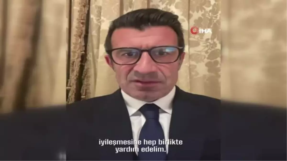 Luis Figo\'dan \'Omuz Omuza\' kampanyasına destek