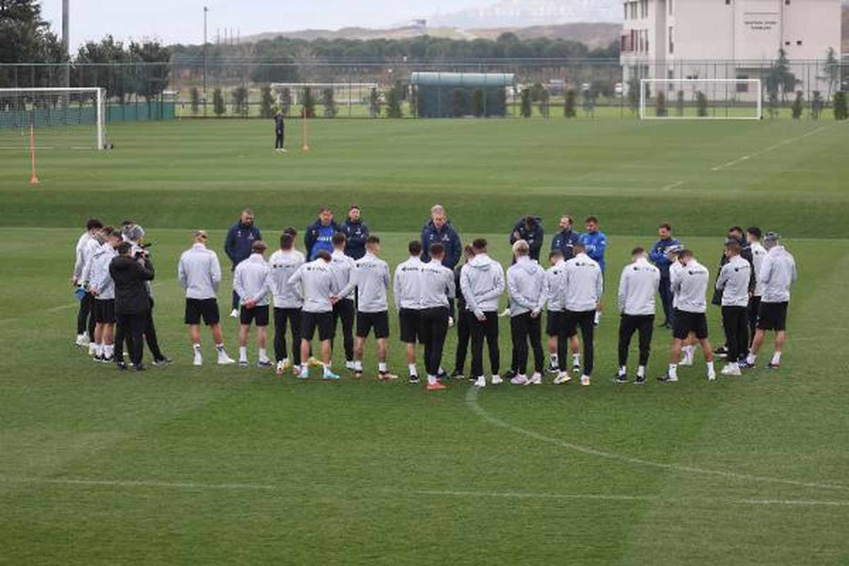 Trabzonspor\'da moralsiz antrenman