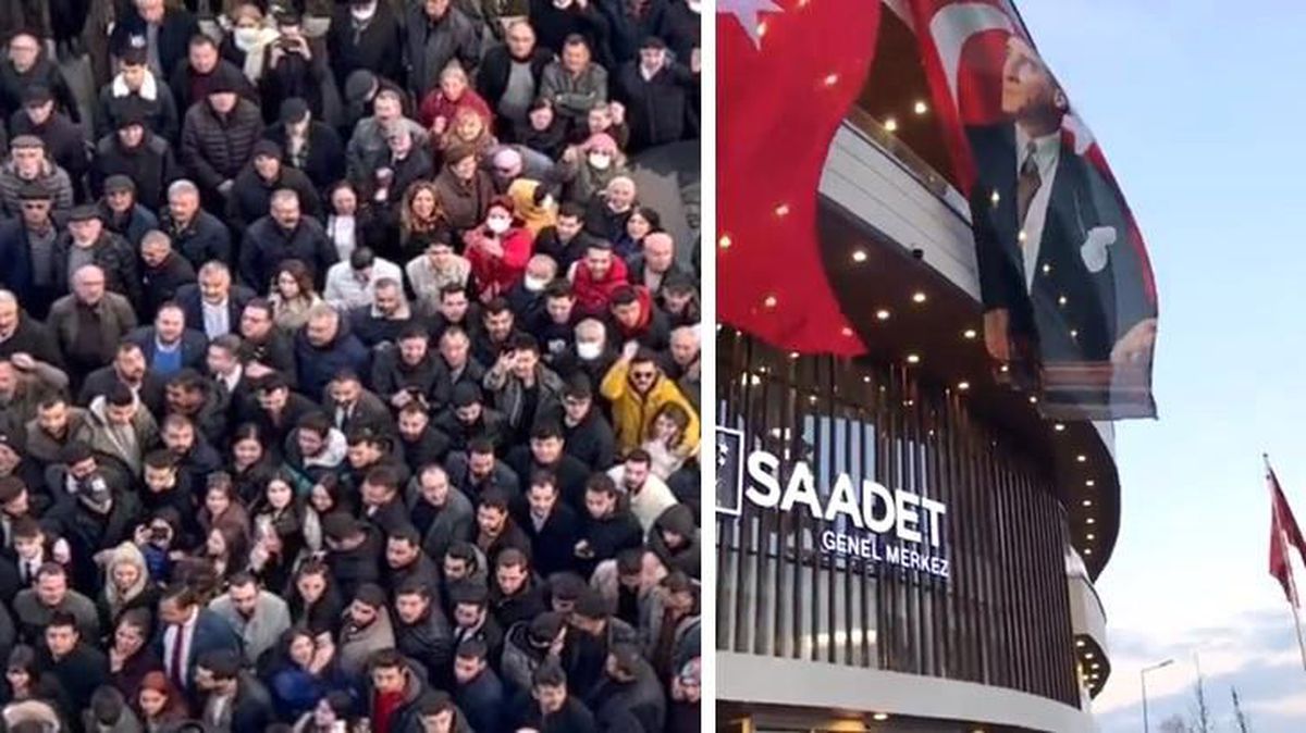 6 liderin görüşmesi sırasında dışarıda toplanan kalabalık bu iki sloganı attı