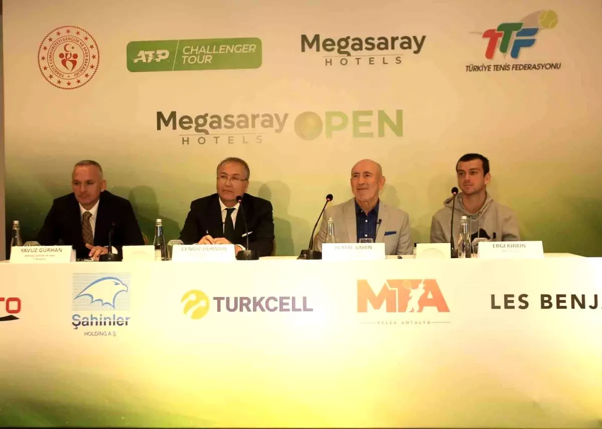 ATP Challenger Turnuvası Megasaray Hotels Open başladı