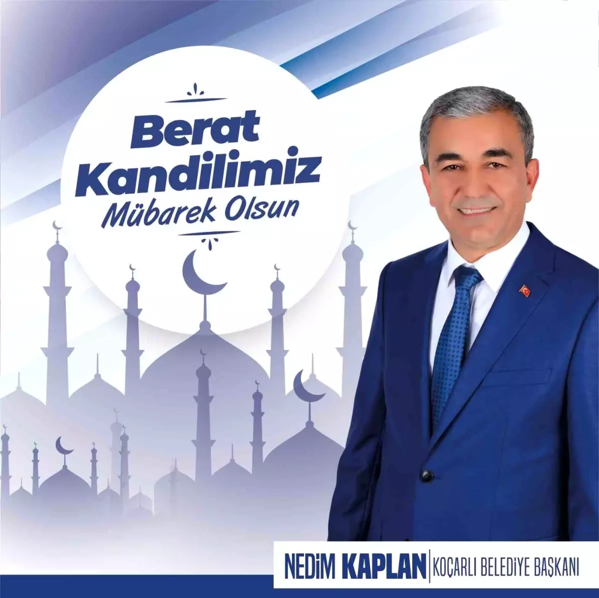 Başkan Kaplan\'ın Berat Kandili mesajı