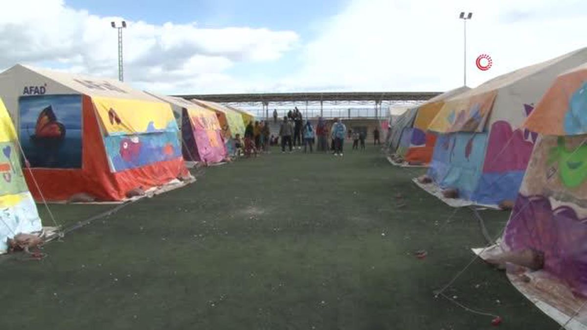 Çadır kentte yaralar sarılıyor