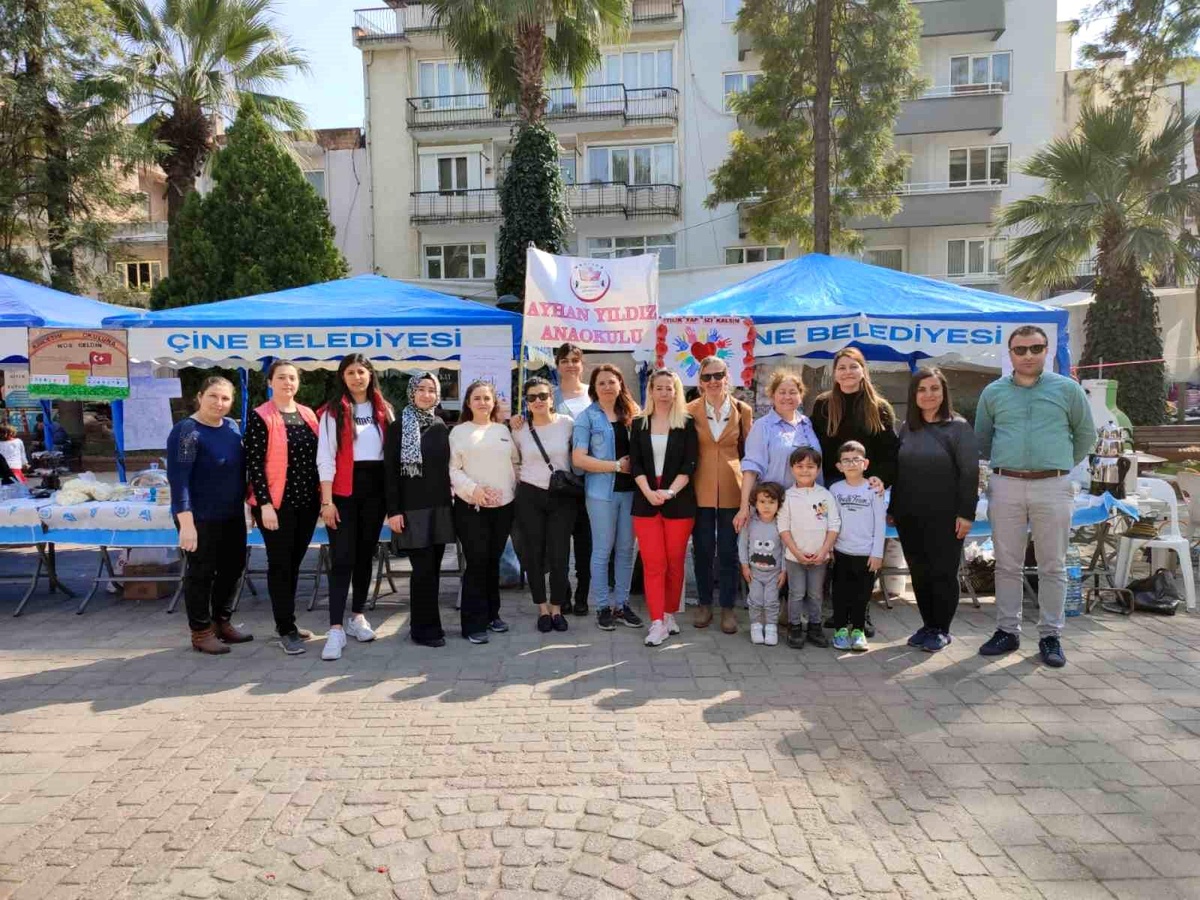 Çine\'de depremzede öğrenciler için hayır panayırı düzenlendi