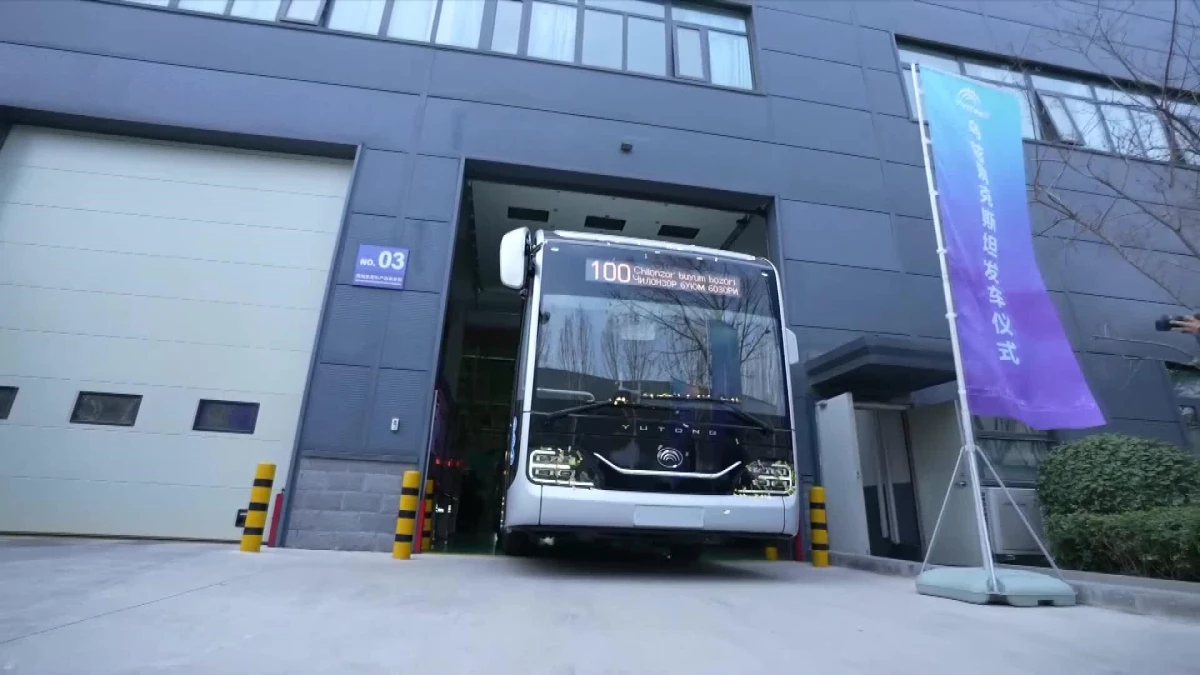Çinli Otobüs İmalatçısı, Özbekistan\'a 800 Otobüs İhraç Edecek
