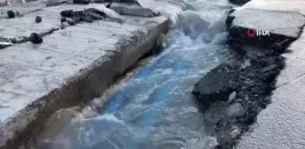 Denizin taştığı İskenderun'da son durum böyle görüntülendi