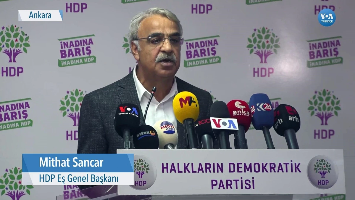 HDP\'den Muhalefete "Kenetlenme" Çağrısı