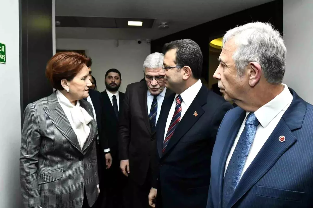 İBB Genel Başkanı İmamoğlu ve ABB Başkanı Yavaş, İYİ Parti Genel Başkanı Akşener\'i ziyaret etti