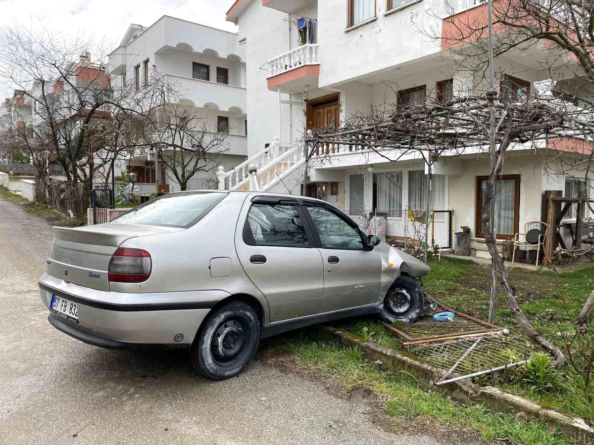 Sinop'ta otomobilin çarptığı 5 yaşındaki kız yaralandı