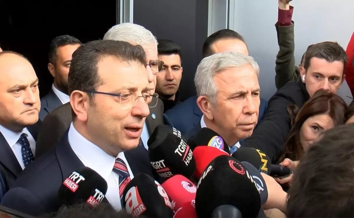 Son Dakika: Ekrem İmamoğlu ve Mansur Yavaş, Akşener\'le görüştü! Sürpriz ziyaret sonrası ilk açıklama