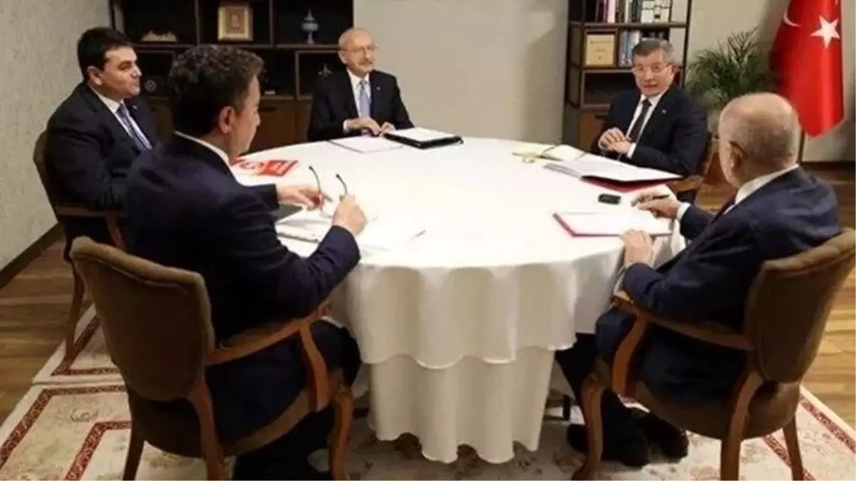 Son Dakika! 6\'lı Masa\'nın aday toplantısı saat 16.00\'ya ertelendi