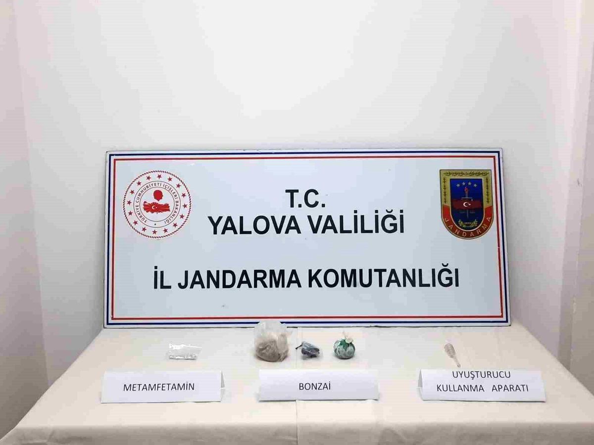 Yalova'da uyuşturucu operasyonunda 3 gözaltı