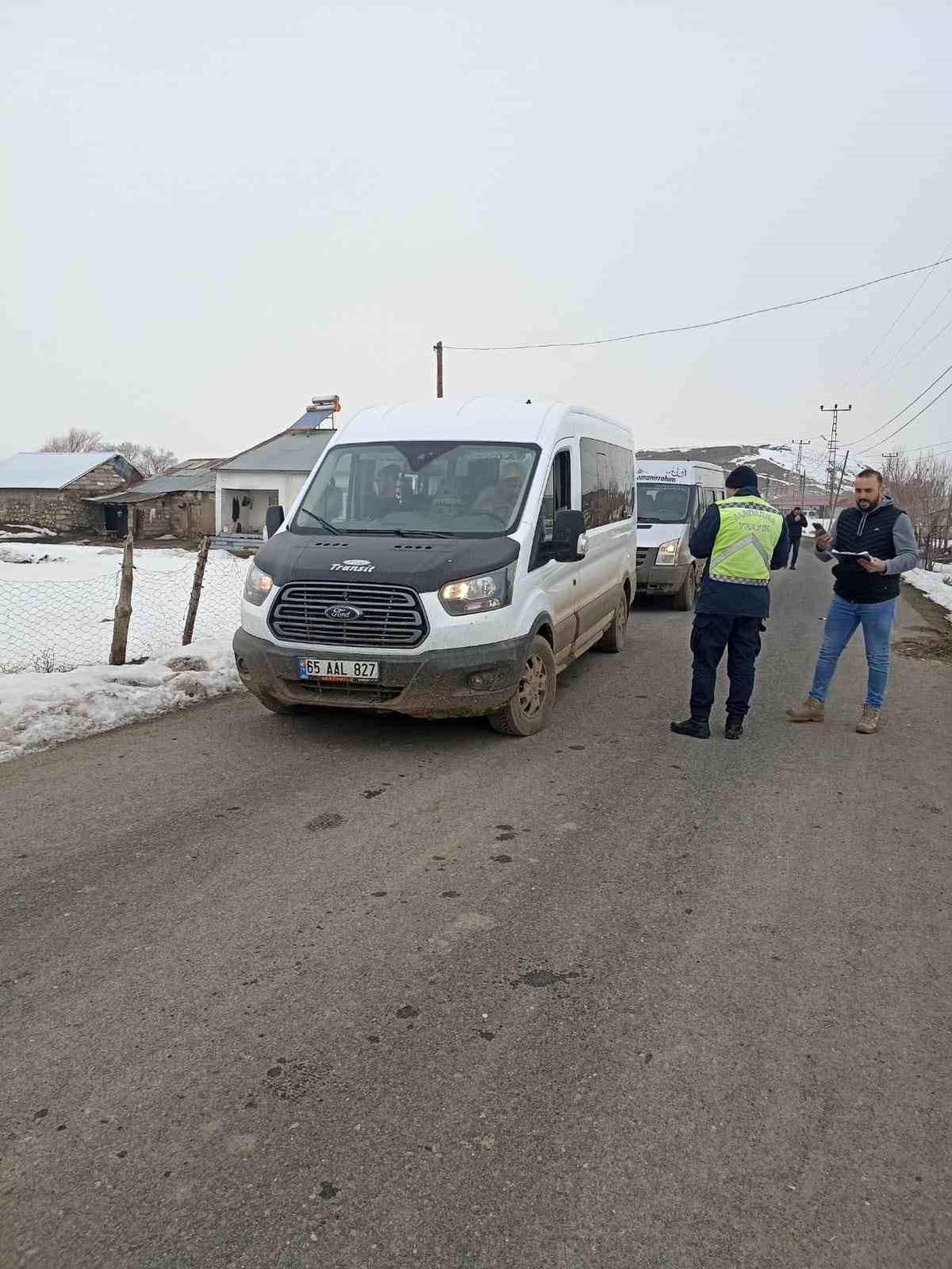 Ağrı\'da taşımalı eğitim servis araçları denetlendi