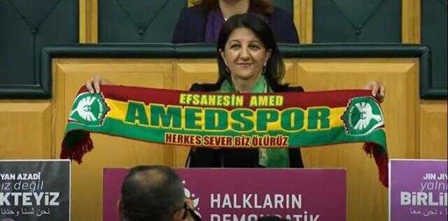 Bahçeli'nin 'Amedspor diye bir kulüp olmayacak' sözlerine HDP'li Pervin Buldan'dan yanıt Bahçeli'nin 'Amedspor diye bir kulüp olmayacak' sözlerine HDP'li Pervin Buldan'dan yanıt
