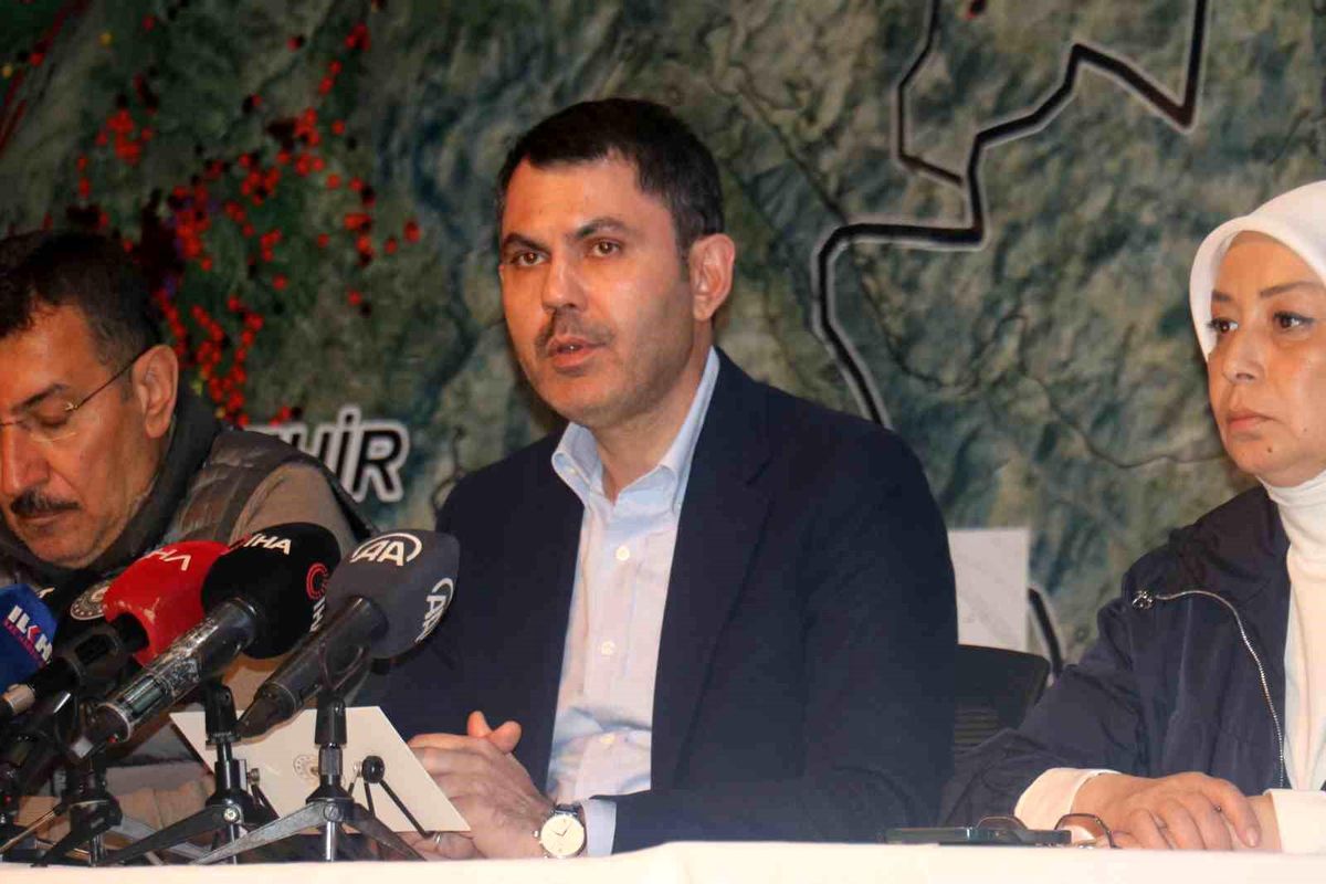 Bakan Kurum: "Hasar tespitlerimizi 5 bin 600 personelimizle 6 ilimizde aralıksız sürdürüyoruz"