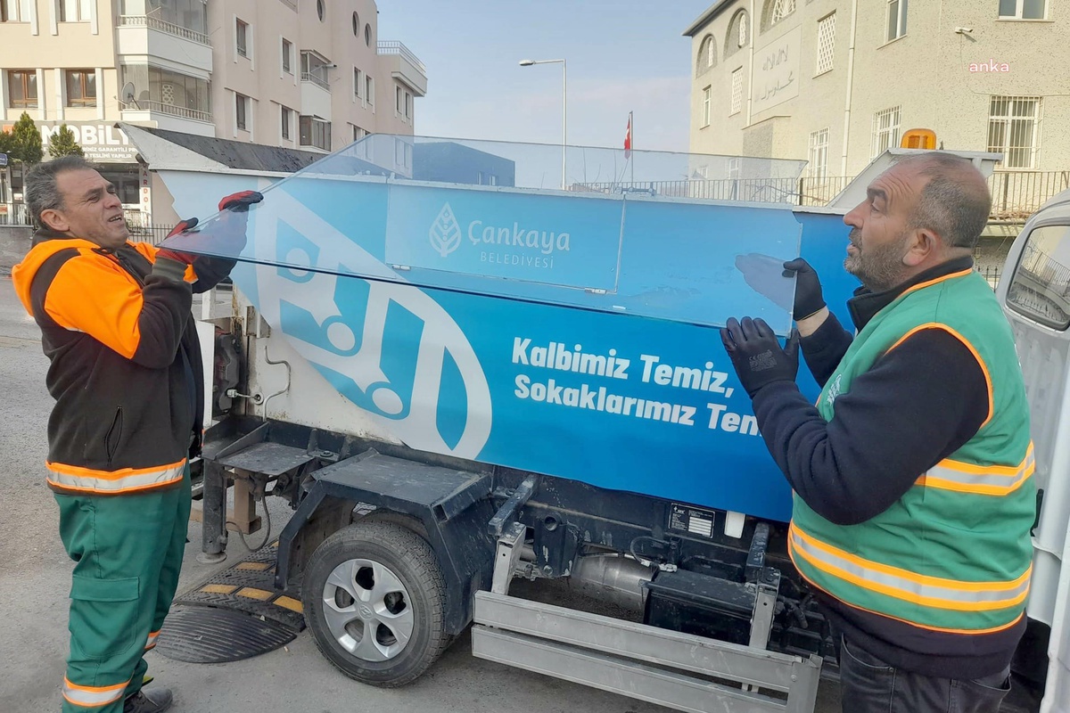 Çankaya Belediyesi\'nden Toplu Temizlik Çalışması