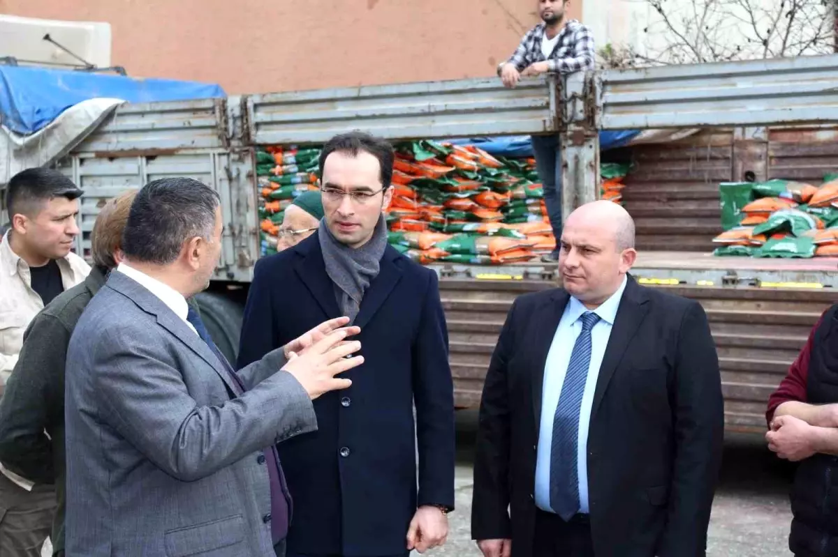 Çiftçilere yem bitkisi tohumu dağıtıldı