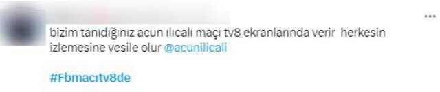 Fenerbahçe taraftarının, Sevilla maçı için Acun Ilıcalı'ya yaptığı çağrı Türkiye gündeminde