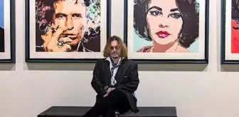 Johnny Depp... RESSAM YÖNÜ SERVET KAZANDIRDI!