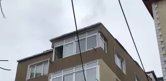 Kağıthane'de yangın paniği