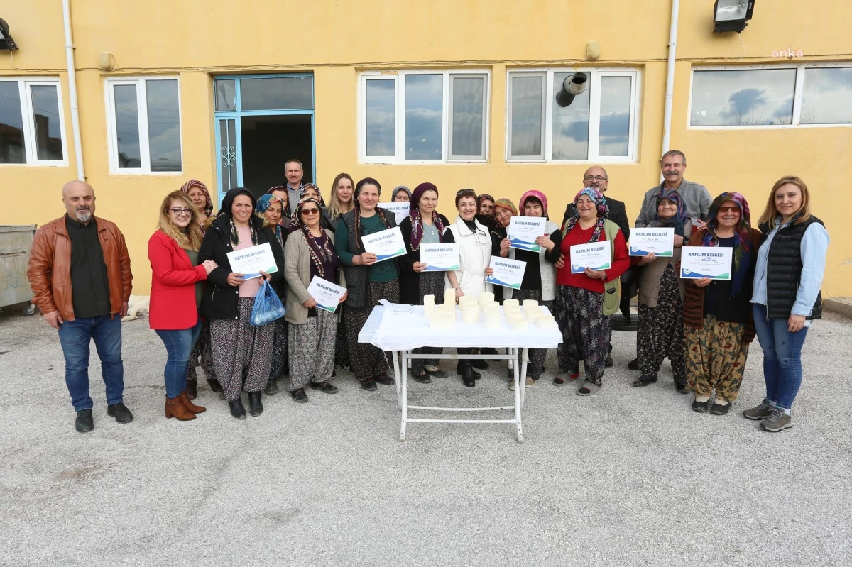 Odunpazarı Belediyesi\'nden Kadınlara Yönelik \'Süt Hijyeni ve Peynir Yapımı\' Eğitimi