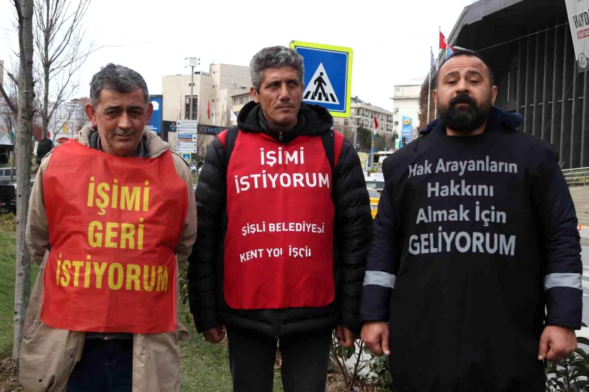 Tekirdağ Belediyesi tarafından işten çıkarılan işçi Ankara\'ya yürüyecek