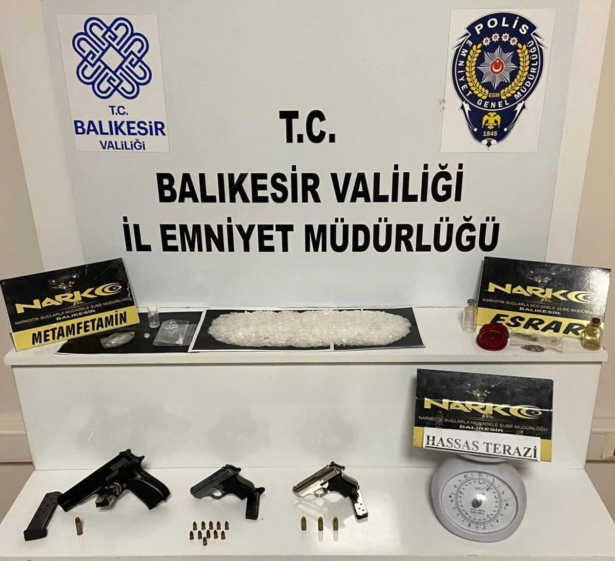 Balıkesir\'de 67 şahsa uyuşturucu operasyonu