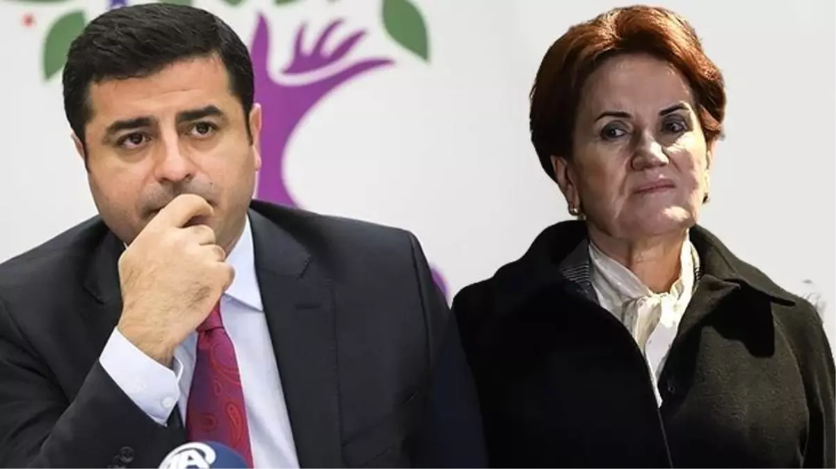 Demirtaş\'tan "HDP\'nin talepleri asla masaya getirilemez" diyen Akşener\'e açık mektup! 4 sorusu var