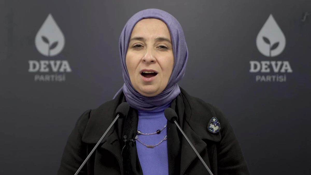 Deva Partili Elif Esen: "14 Mayıs\'taki Kader Seçimiyle Birlikte Ruhlardaki Enkazı da Kadınlar Kaldıracak"
