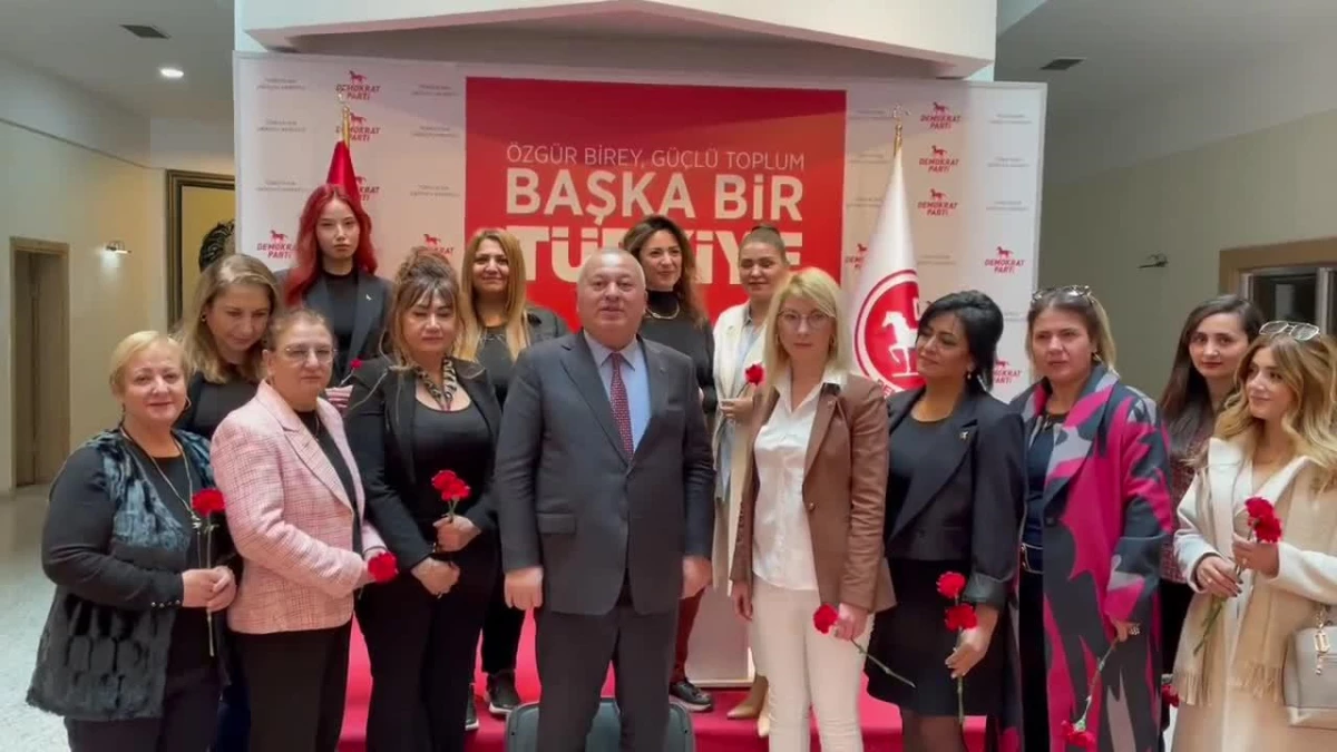 DP\'li Enginyurt\'tan 8 Mart Açıklaması: "Demokrat Parti, Recep Tayyip Erdoğan\'ın Kadınlara \'Sürtük\' Dediği Anlayışı Ayaklarının Dibinde Ezecek"