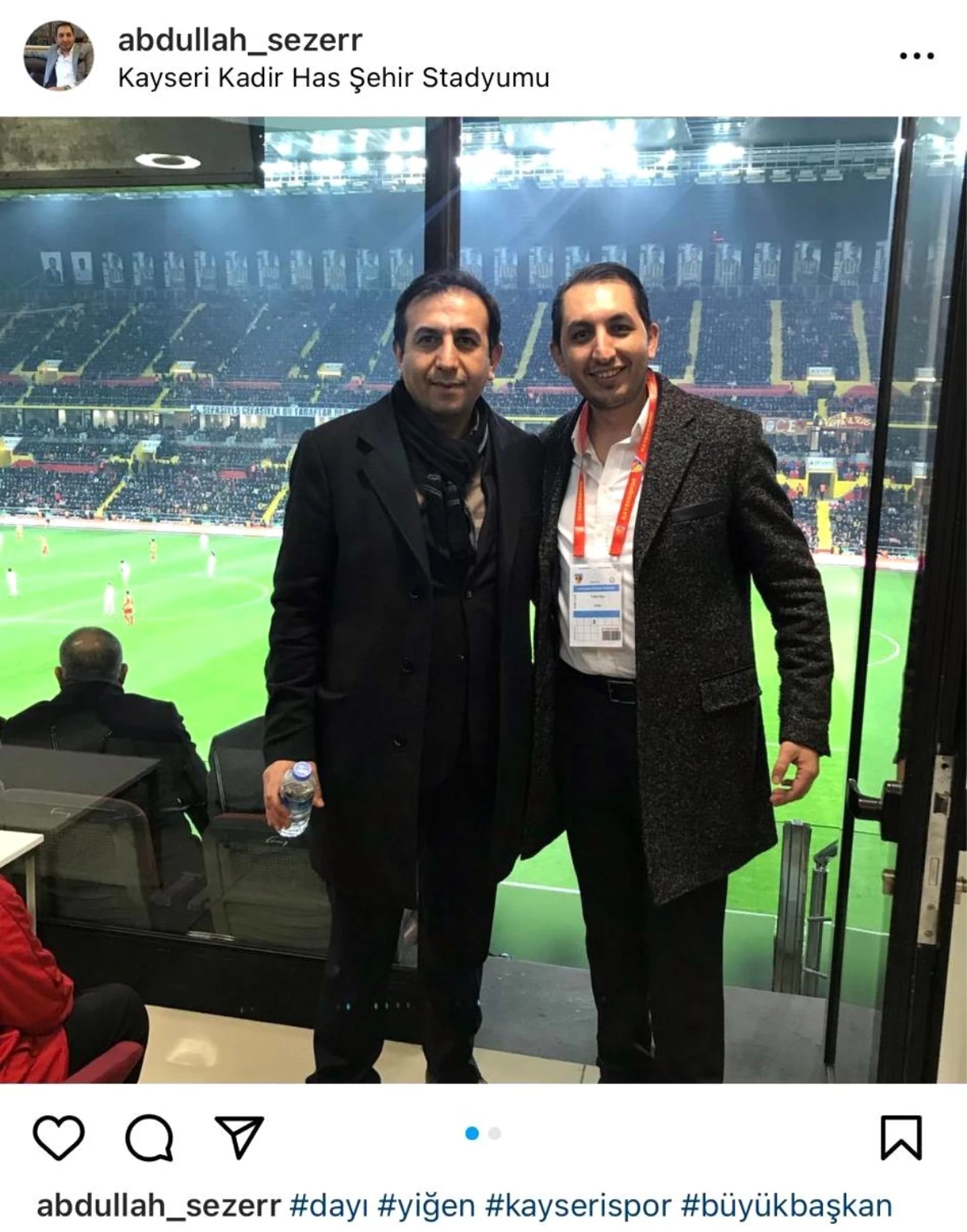 Fanatik Fenerbahçeli, Kayserispor Vakfı\'nda başkan oldu