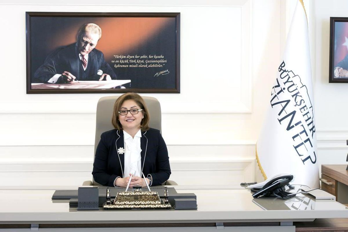 Gaziantep\'te Kadınlar Günü mesajı
