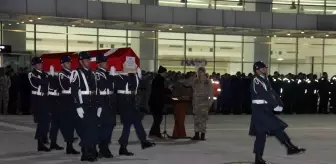 Şehit Adalıoğlu'nun naaşı Kahramanmaraş'tan Ankara'ya uğurlandı