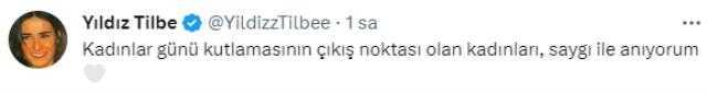 Yıldız Tilbe'den şaşkına çeviren 8 Mart paylaşımı: Kadınlar gününün kutlamasına gıcık oluyorum