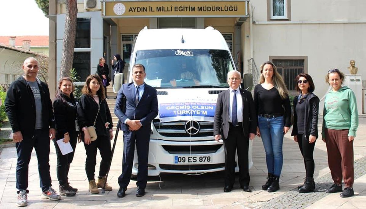 Aydın İl Milli Eğitim\'in psikolojik danışmanları deprem bölgesinde