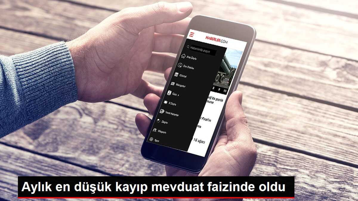 Aylık en düşük kayıp mevduat faizinde oldu