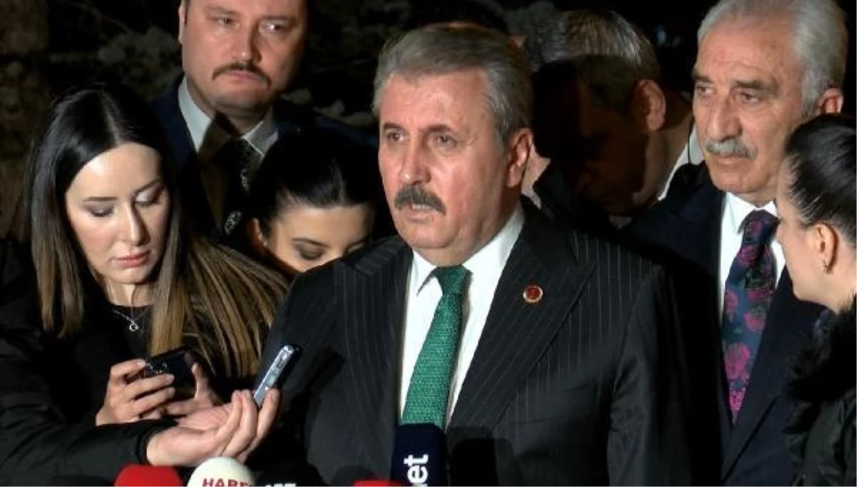 Cumhurbaşkanı Erdoğan, BBP Genel Başkanı Destici\'yi kabul etti