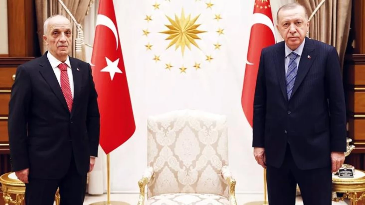 Cumhurbaşkanı Erdoğan, TÜRK-İŞ Başkanı Atalay\'ı kabul etti! Görüşmenin içeriği 700 bin kamu işçisini ilgilendiriyor