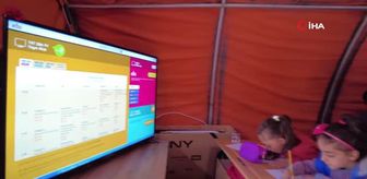 Mehmetçik Okulları afet bölgesinde eğitim veriyor